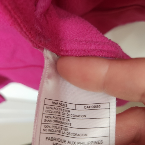 Vintage Nike full zip fleece hoodie log on sleeve, pockets with zippers. - Picture 8 of 10